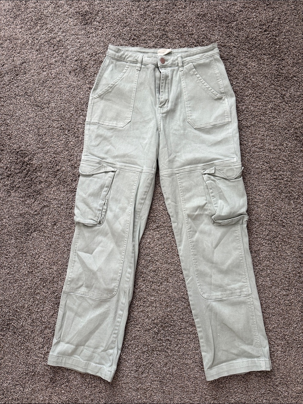 Gilded Intent Light Sage Cargo Pants